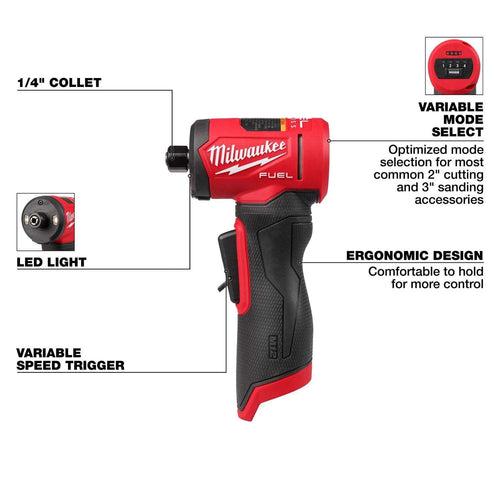 Milwaukee 3485-20 M12 Fuel Brushless Cordless 1/4 in. Die Grinder Tool Only
